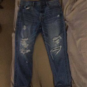American eagle men’s relaxed blue jeans 33x32
